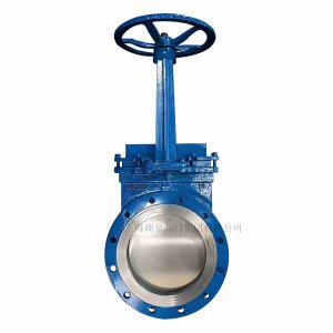 手動刀閘閥DN65，DN80，DN150鑄鋼10公斤